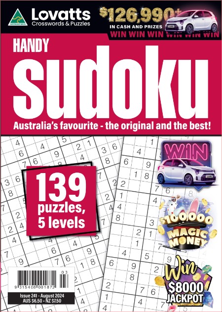 Lovatts Handy Sudoku - Issue 241 2024