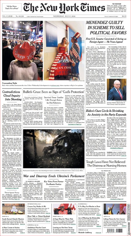 The New York Times - 17 July 2024