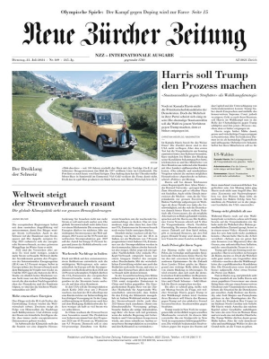 Neue Zürcher Zeitung International - 23. Juli 2024