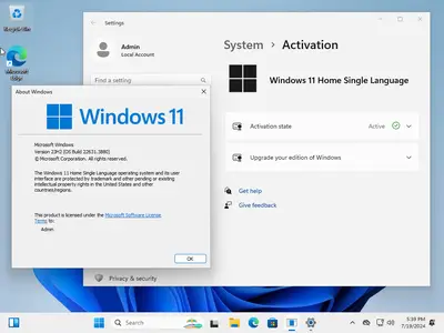 Windows 11 AIO 16in1 23H2 Build Build 22631.3880 (No TPM Required) Multilingual Preactivated July 2024