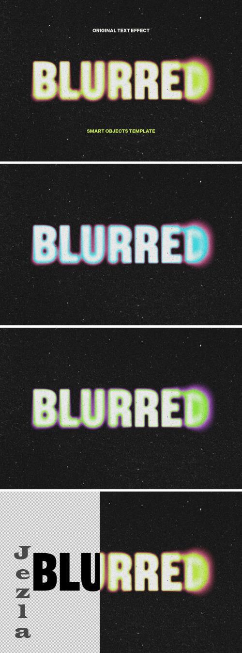 Acid Blurred Text Effect - 280940297