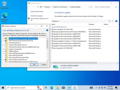 Windows 10 22H2 build 19045.4651 AIO 16in1 Multilingual Preactivated July 2024 (x64) 