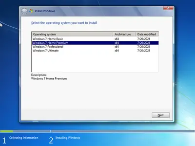 Windows 7 SP1 AIO 4in1 Multilingual Preactivated July 2024 (x64) 