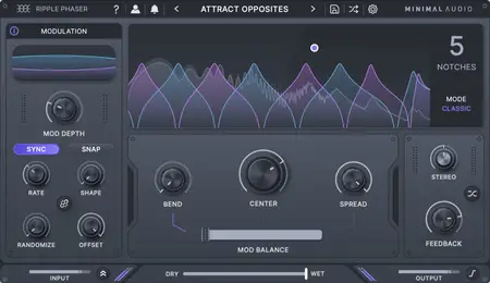 Minimal Audio Ripple Phaser v1.0.0