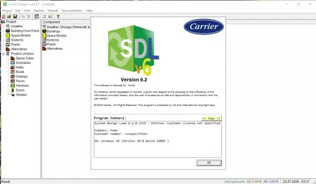 Carrier SDL (System Design Loads) 6.2 Win x64