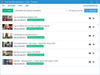 Free YouTube Download 4.4.6.723 Premium Multilingual