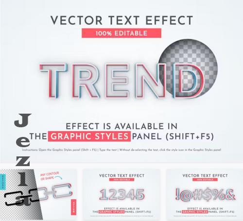 Trend Editable Text Effect - 280139308