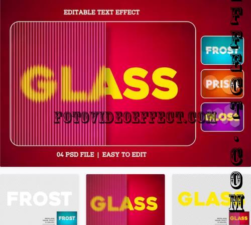 Frosted Glass Text Effect Set - Z858FUA