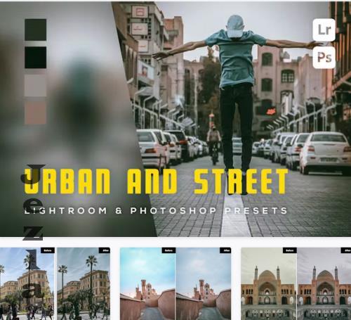 6 Urban and Street Lightroom and Photoshop Presets - CYAJTCD