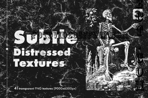 Subtle Distressed Textures Vol.3 - MWZC62R