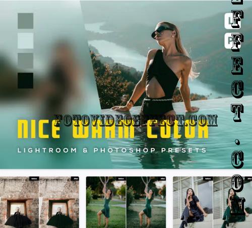 6 Nice Warm Color Lightroom and Photoshop Presets - RK8GZAC
