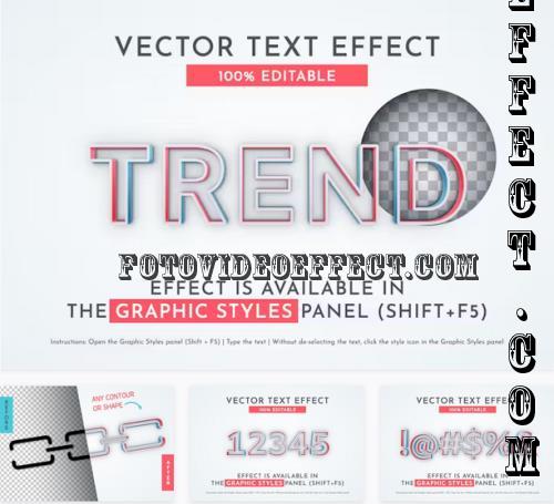 Trend Editable Text Effect - 280139308