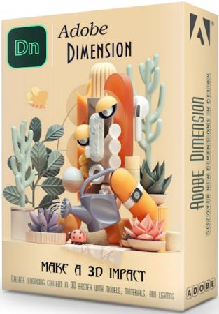 постер к Adobe Dimension 4.0.3