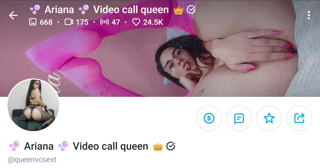 [Onlyfans.com] Ariana Video Call Queen / Queen Ariana's Scat Collection (16 роликов) [2024 г., Scat, Pissing, POV, 1080p, WEB-DL]