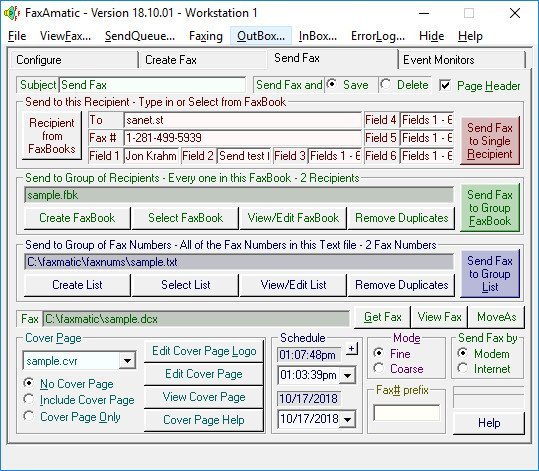 ElectraSoft FaxAmatic 24.07.27