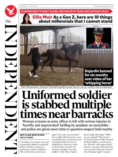 The Independent - 25 July 2024 Eaaf9ca119177a286300575dcd04ddb3