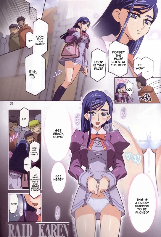 Higashitotsuka Raisuta - Raid Karen R - Yes! Precure 5 Hentai Comic