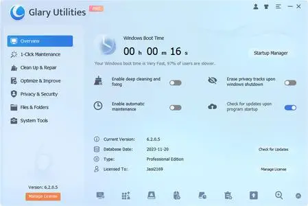 Glary Utilities Pro 6.13.0.17 Portable