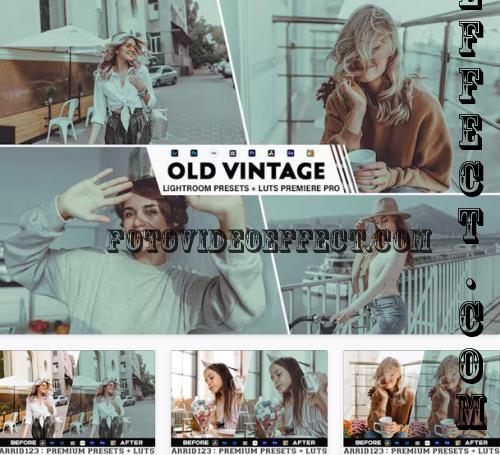 Old Vintage Lightroom Presets + Luts Premiere Pro - JBE85VG