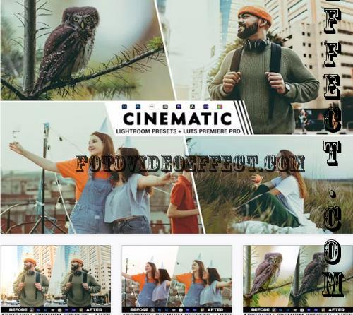 Cinimatic Lightroom Presets + Luts Premiere Pro - 4Y6S89W