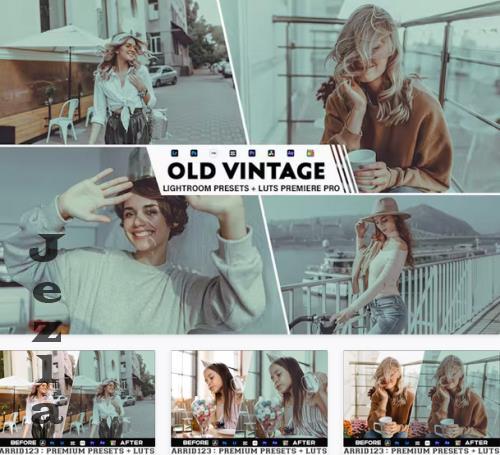 Old Vintage Lightroom Presets + Luts Premiere Pro - JBE85VG