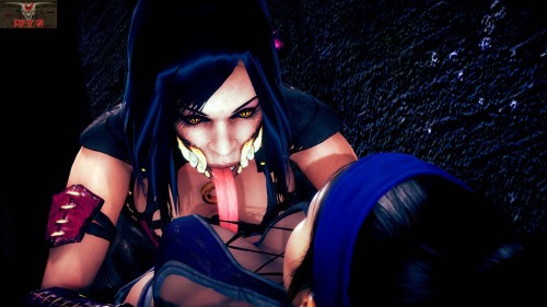 IconOfSin - Mileena Versus Kitana 3D Porn Comic