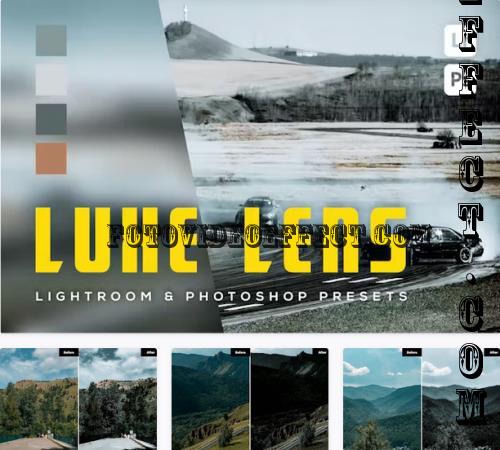 6 Luxe Lens Lightroom and Photoshop Presets - XSKB79B