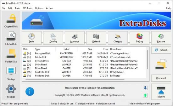 ExtraDisks Home 24.7.1 Multilingual