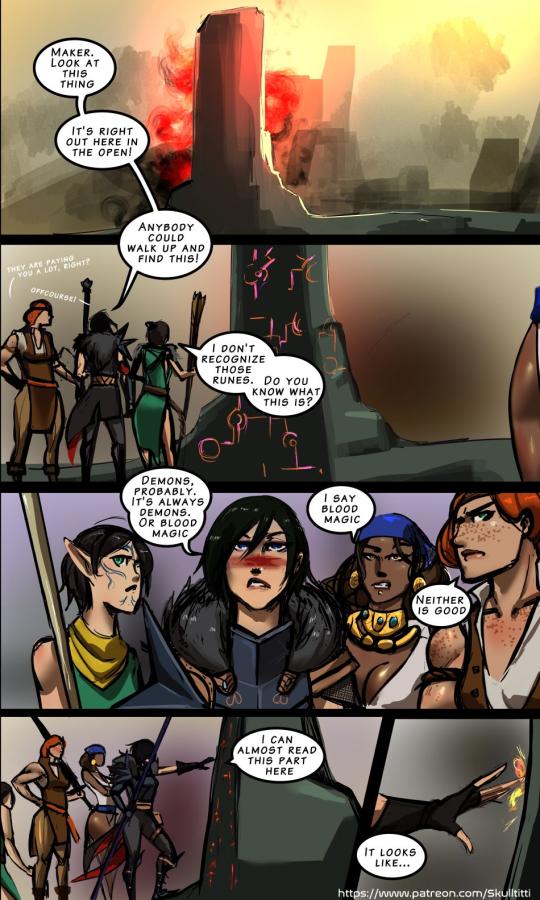 [Skulltitti] Dragon Age comics Porn Comic