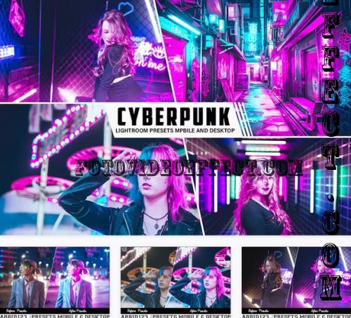 Cyberpunk Lightroom Presets Mobile And Desktop - XZWSQ2X