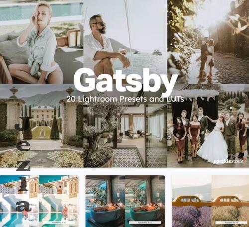 20 Gatsby Lightroom Presets LUTs - 281131387