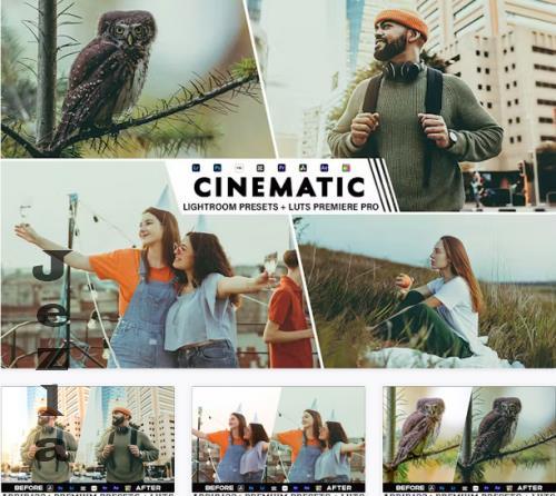 Cinimatic Lightroom Presets + Luts Premiere Pro - 4Y6S89W