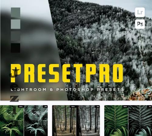 6 Presetpro Lightroom and Photoshop Presets - 3NE4CSR