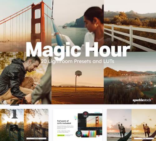 20 Magic Hour Lightroom Presets LUTs - 280538150