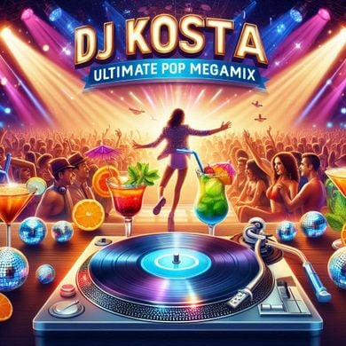 DJ Kosta - ULTIMATE POP MEGAMIX  ( By DJ Kosta ) 2024