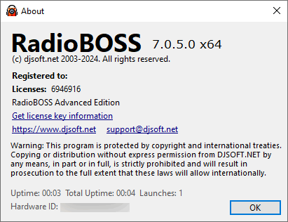 RadioBOSS Advanced 7.0.5.0