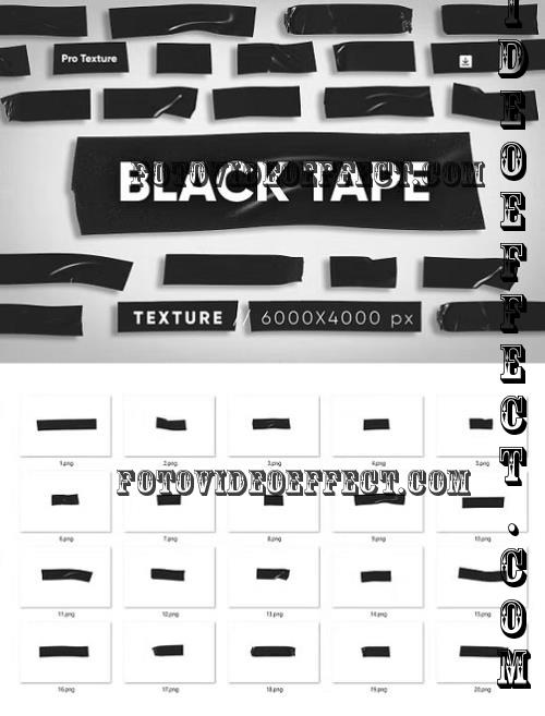 20 Black Tape Texture HQ - 281675251 - 33HS5CW