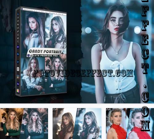 Candy Portrait Presets And luts Video Premiere Pro - ZY6KXEQ