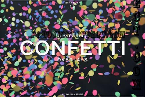 Birthday Confetti Overlays - 3NX8K5T