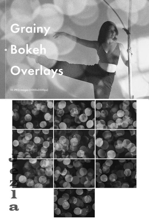 Grainy Bokeh Overlays - GGDHRGD