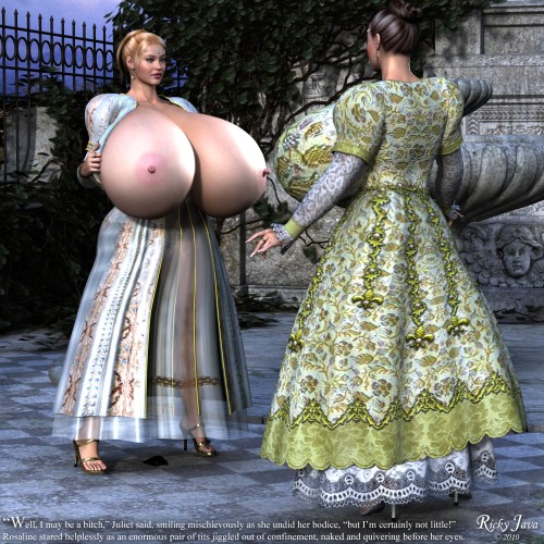 Ricky Java – Rosalind and Juliet 3D Porn Comic