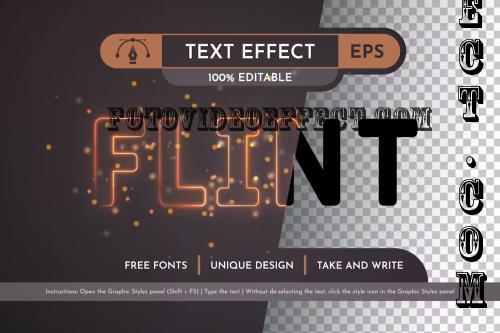 Flint Editable Text Effect - 278460842