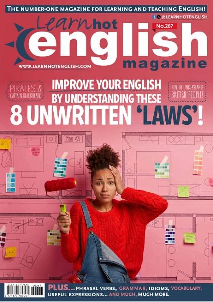 Learn Hot English Magazine №267 August 2024