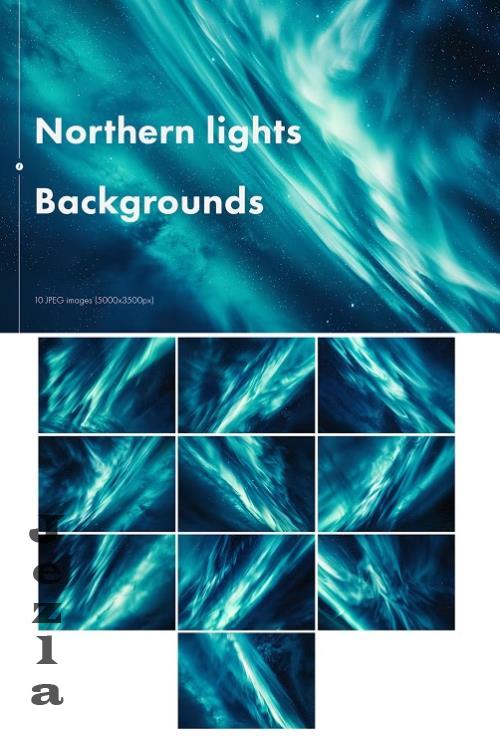 Northern Lights Backgrounds - VDMUXX7