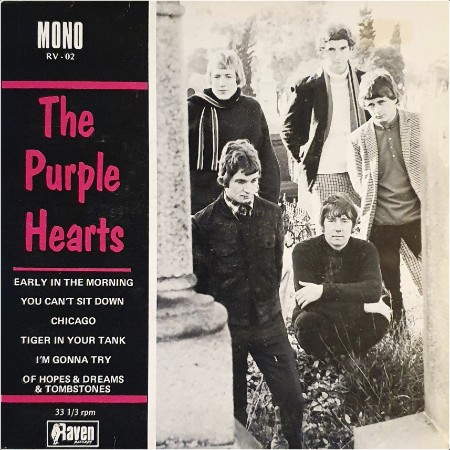 The Purple Hearts - The Purple Hearts (1979 Limited Edition, EP) LP 925e392a1431333cfbb2a57433e81b66