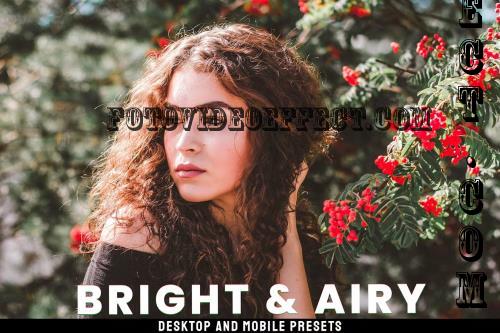 Bright & Airy - Desktop and Mobile Presets - VSW9UQV