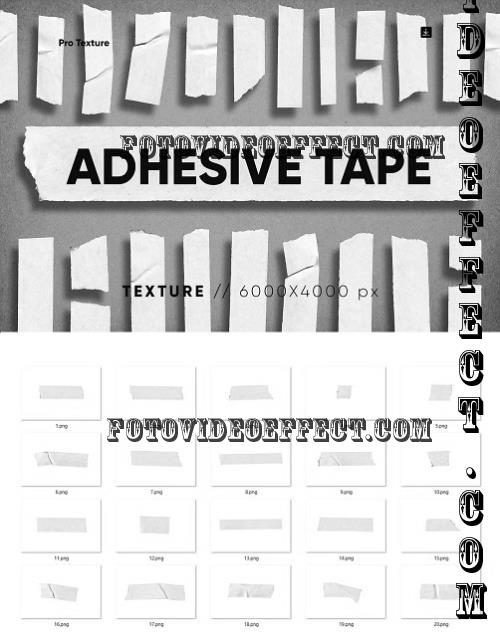 20 Adhesive Tape Texture HQ - 281678661