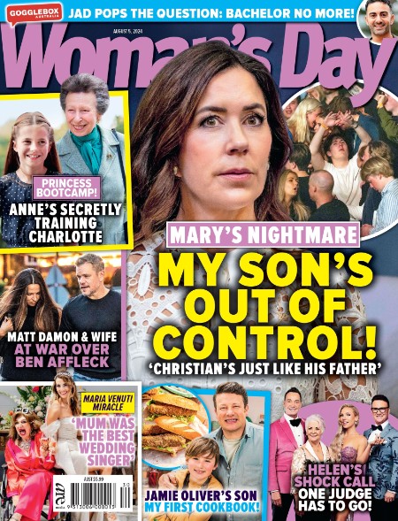 Woman's Day Australia - August 5, 2024 Ddcce634f7bf3b839459991f7de85609