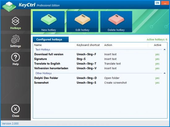 KeyCtrl Professional 2.008 Multilingual