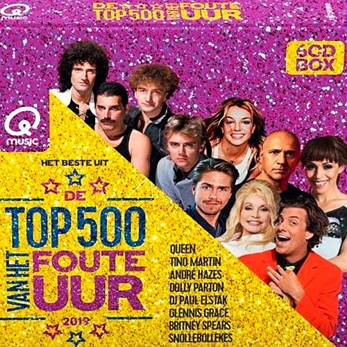 QMusic - Het Beste Uit De Top 500 Van Het Foute Uur (6CD BOX) Mp3